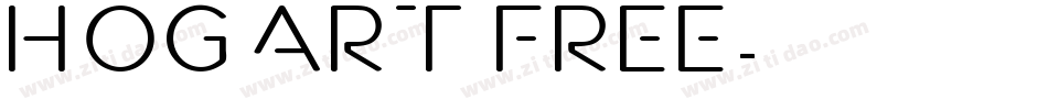 Hogart Free字体转换